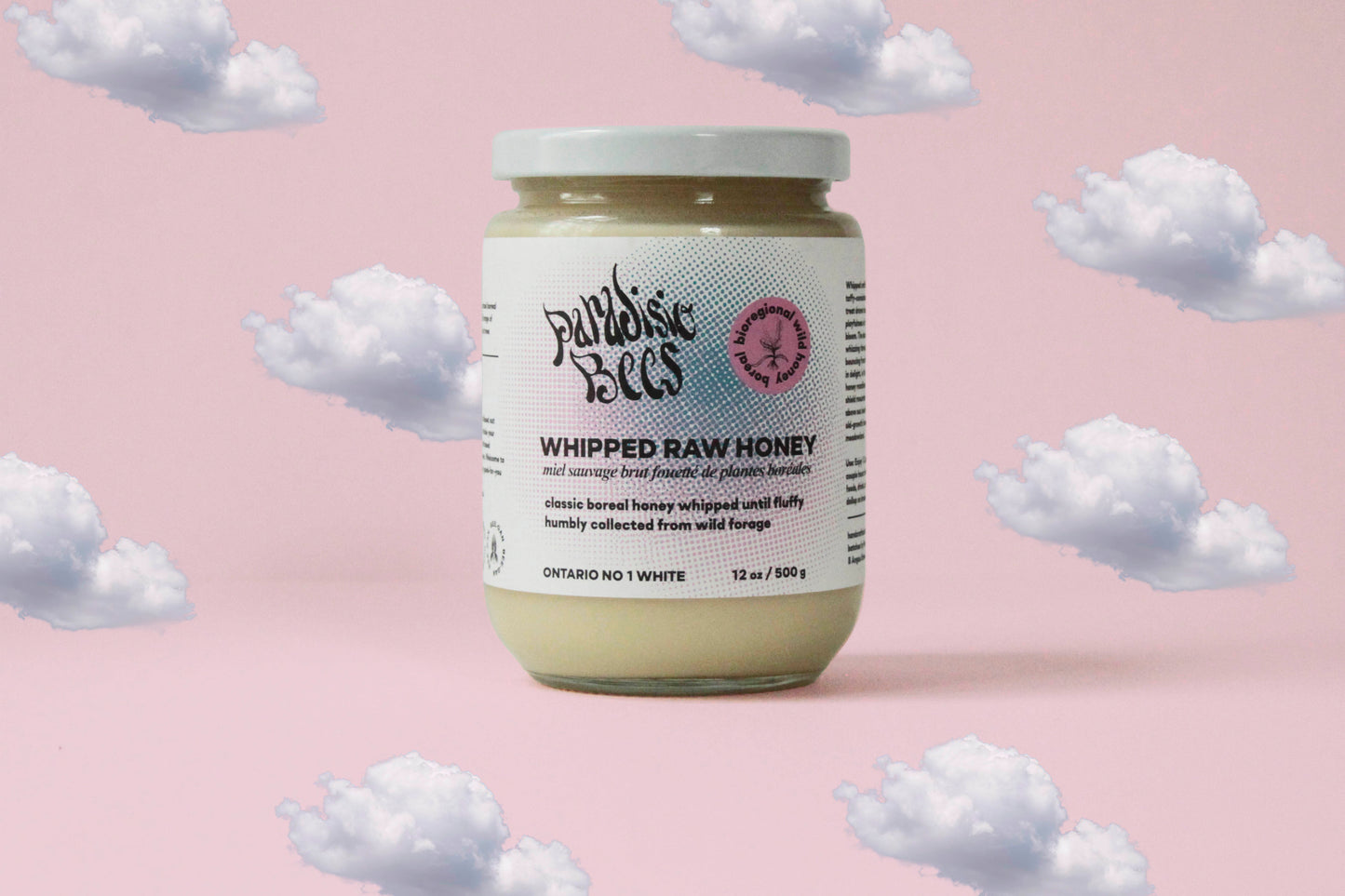 WHIPPED RAW BOREAL HONEY